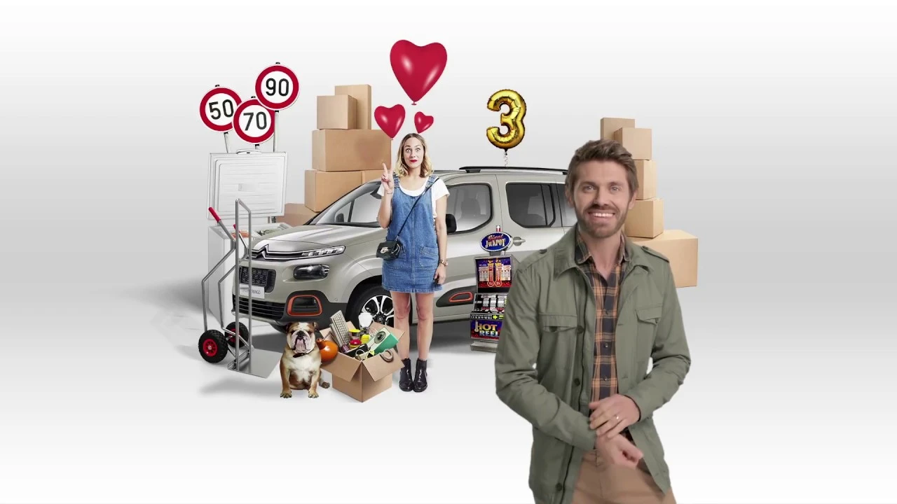 New Citroën Berlingo with the Flow - The Love Story